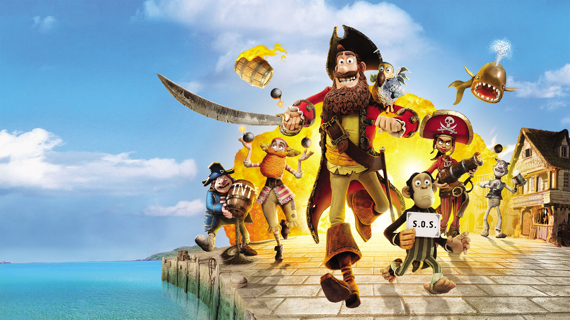 პირატები: უიღბლოთა ბანდა / The Pirates! Band of